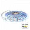LED pásek RGBW, 60LED/m, 8W/m, 12V VÝPRODEJ LED pásek, 60LED/m, RGBW 8W/m, červená, zelená, modrá, + teplá 3000K, 400lm/m, vyzařovací úhel 120°, Ra80, 12V, rozměry w=10mm, l=5000mm, cena za 1m náhled 1