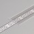 Nasouvací difuzor k profilu pro LED pásky, materiál polykarbonát PC/PP, povrch transparentní/matný/opál, rozměry 19,2x0,8x2000mm